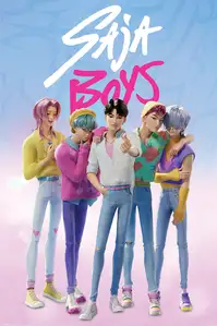 K-Pop Demon Hunters Saja Boys - plakat