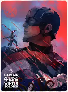 Kapitan ameryka – The winter soldier - plakat premium