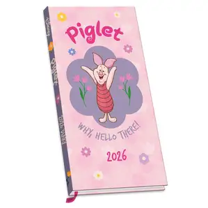 Kubuś Puchatek Prosiaczek - Kalendarz Książkowy 2026 Terminarz