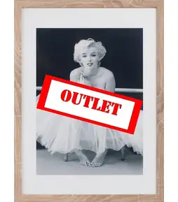 OUTLET - Rama A1 dąb sonoma drewniana 59,4x84,1 cm