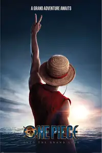 One Piece Live Action A Grand Adventure Awaits Luffy - plakat