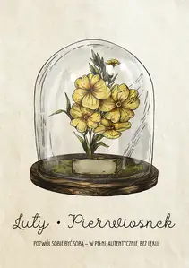 Plakat dla Urodzonych w Lutym Pierwiosnek - plakat