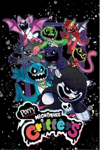 Poppy Playtime Nightmare Critters - plakat