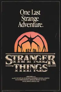 Stranger Things 5 One Last Strange Adventures - plakat