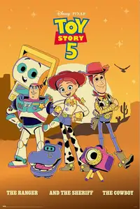 Toy Story 5 Disney Pixar - plakat