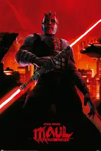 Star Wars Gwiezdne Wojny Darth Maul - plakat
