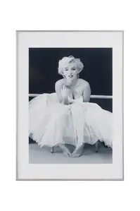 Rama B2 srebrna aluminium 50x70 cm