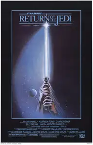 Star Wars - Gwiezdne Wojny - Powrót Jedi - plakat