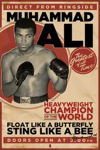 Muhammad Ali Vintage - plakat