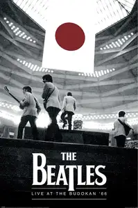 The Beatles Live At The Budokan 1966 - plakat