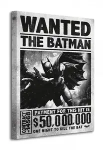 Batman Arkham Origins (Wanted) - Obraz na płótnie