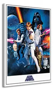 Star Wars Episode IV (A New Hope) - Obraz na płótnie