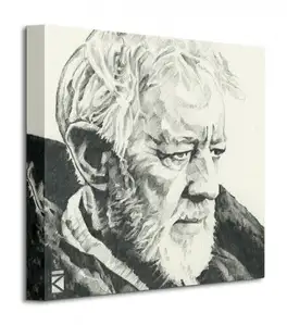 Star Wars Obi-Wan Kenobi Sketch - Obraz na płótnie