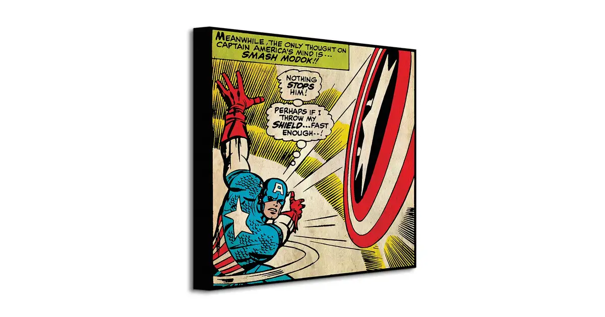Marvel Kapitan Ameryka (SHIELD) - Obraz na płótnie - Galeria Plakatu