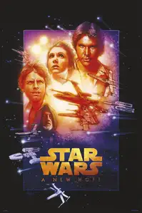 Star Wars Gwiezdne Wojny - plakat