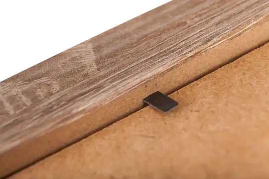 Rama B2 drewniana czarna 50x70 cm