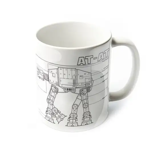 Star Wars AT-AT Szkic - kubek