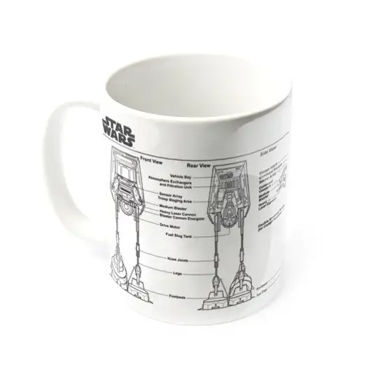 Star Wars AT-AT Szkic - kubek