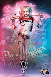 Legion Samobójców Harley Quinn - plakat