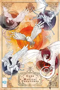 Harry Potter Magiczne Stworzenia - plakat