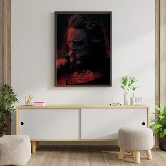 Star Wars Gwiezdne Wojny Ostatni Jedi - plakat premium