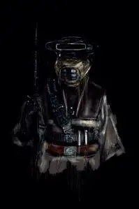 Gwiezdne Wojny Leia w przebraniu Boushh  - plakat premium