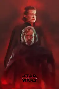 Gwiezdne Wojny – Ostatni Jedi – bohaterowie - plakat premium