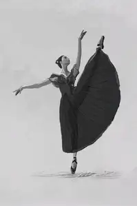 Ballerina - plakat