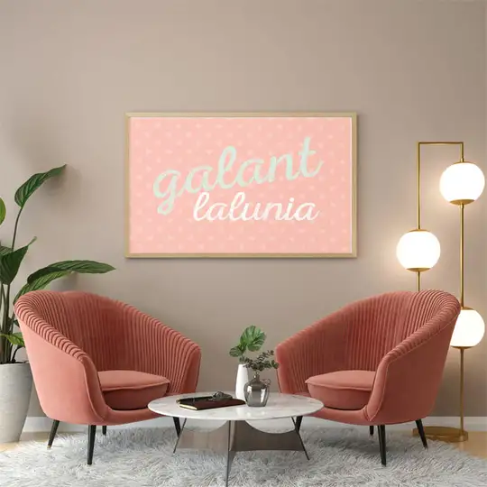 Lalunia - plakat