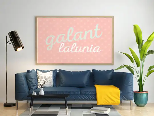 Lalunia - plakat