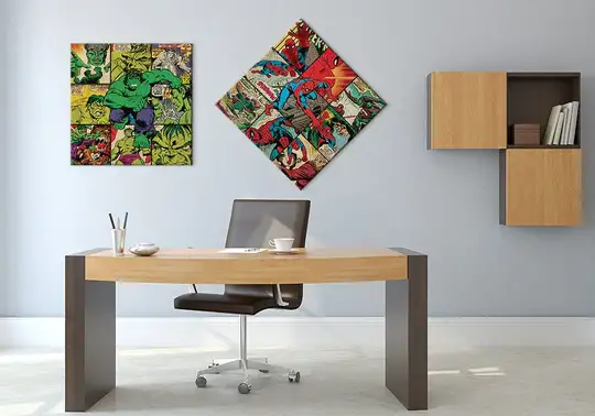 Marvel comics (Spier-man) - Obraz na płótnie