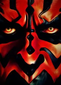 Face It! Gwiezdne Wojny - Darth Maul - plakat