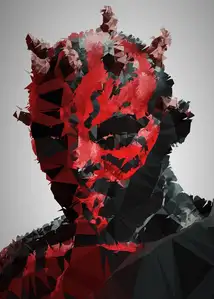 POLYamory - Darth Maul, Gwiezdne Wojny - plakat