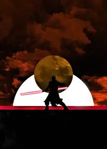 Sol Lunaris - Darth Maul, Gwiezdne Wojny - plakat