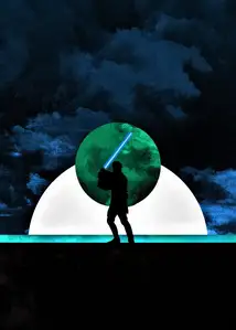 Sol Lunaris - Obi-Wan Kenobi, Gwiezdne Wojny - plakat