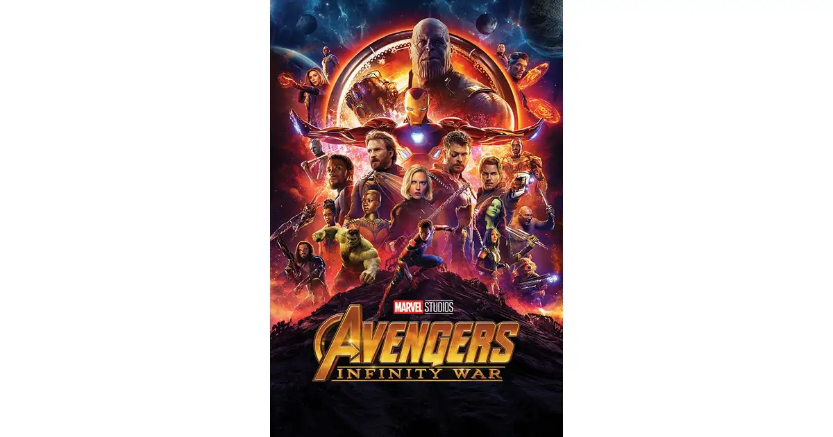Avengers Infinity War Bohaterowie - plakat - Galeria Plakatu