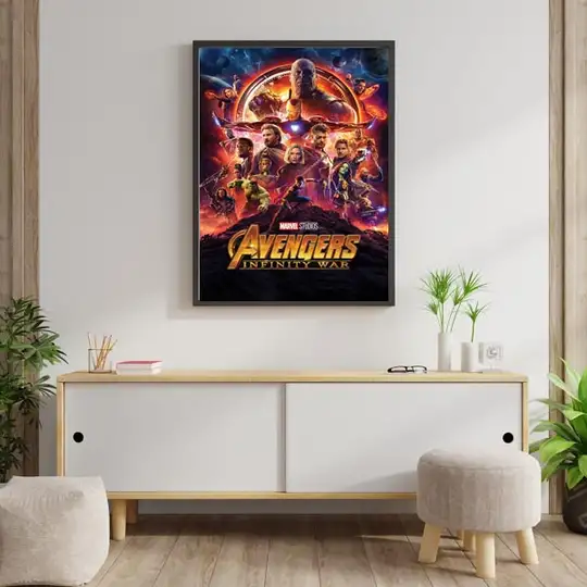 Avengers Infinity War Bohaterowie - plakat - Galeria Plakatu