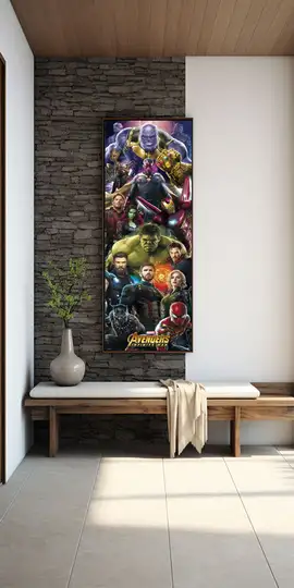 Avengers Infinity War Bohaterowie - plakat - Galeria Plakatu