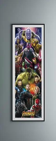 Avengers Infinity War Bohaterowie - plakat - Galeria Plakatu