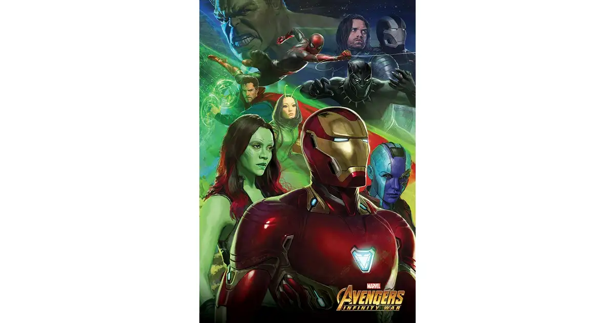 Avengers Infinity War Iron Man - plakat - Galeria Plakatu