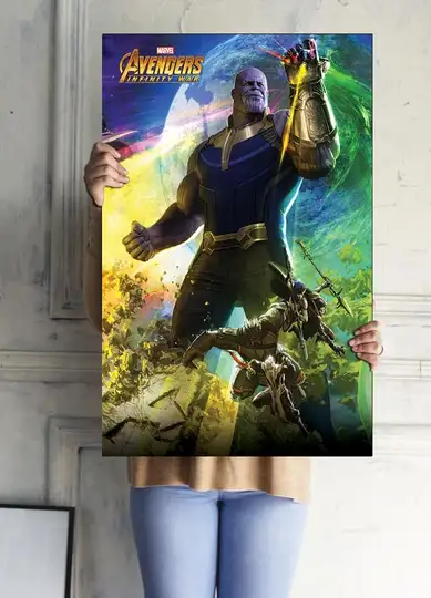 Avengers Infinity War Thanos - plakat - Galeria Plakatu