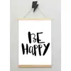 Be happy - plakat