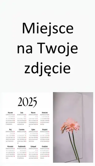 Twój kalendarz na 2025 rok