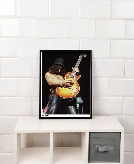 Guns N' Roses Slash Koncert Nowy Jork 1988 - plakat
