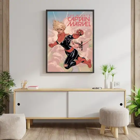 Kapitan Marvel - plakat - Galeria Plakatu
