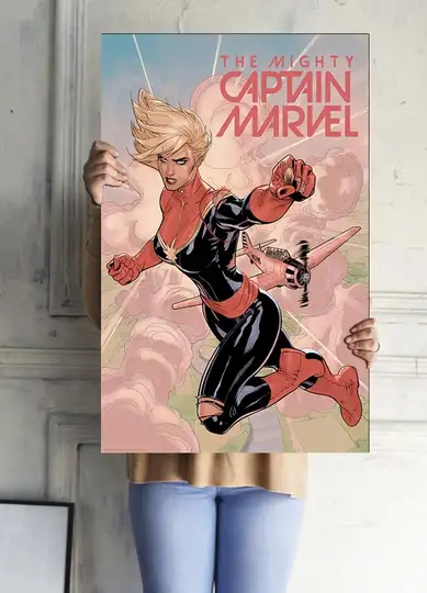 Kapitan Marvel - plakat - Galeria Plakatu
