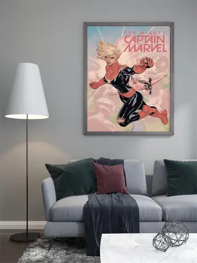 Kapitan Marvel - plakat - Galeria Plakatu