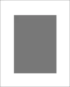 Passe-partout białe 50x70 cm