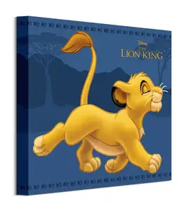 Król Lew Simba - obraz na płótnie