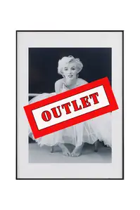 OUTLET - Rama 61x91,5 cm czarna aluminium